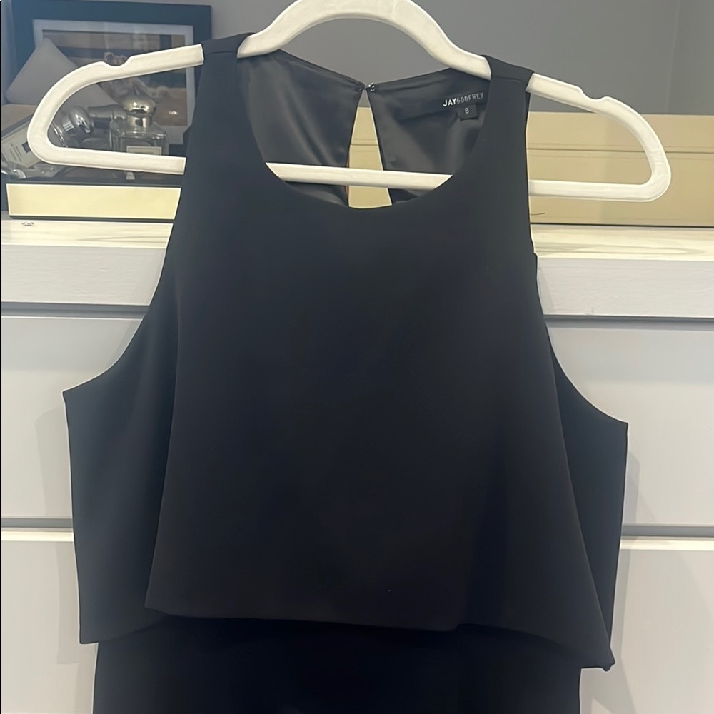 JAYGODFREY Black Sleeveless Dress sz 8